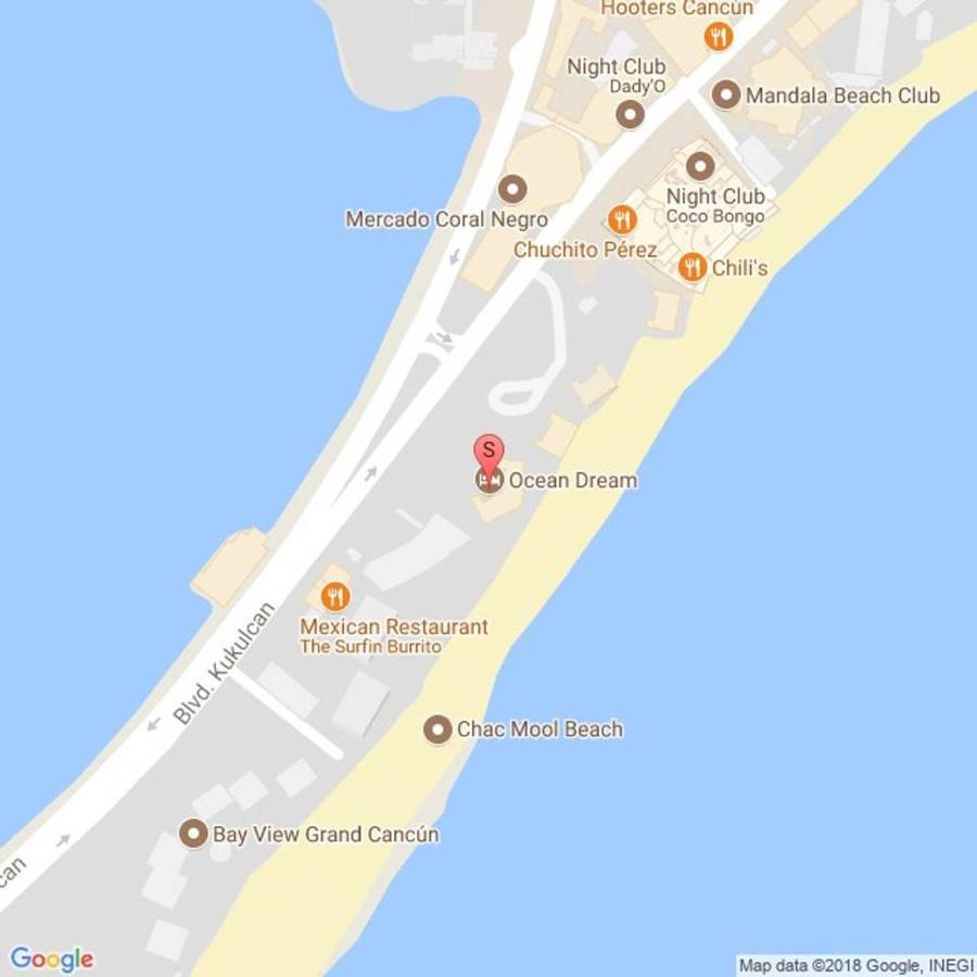 Cancun, Ocean Dream, Beautiful Aparment, Heart Of The Hotel Zone Екстериор снимка